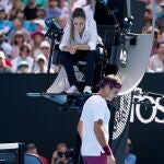 Roger Federer, tras hablar con Marijana Veljovic