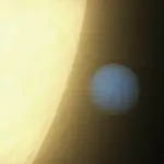 55 Cancri e, un potencial planeta de carbono.