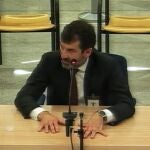 Ferran López, que fue número dos de Trapero, durante su declaración como testigo en el juicio a la ex cúpula de los Mossos