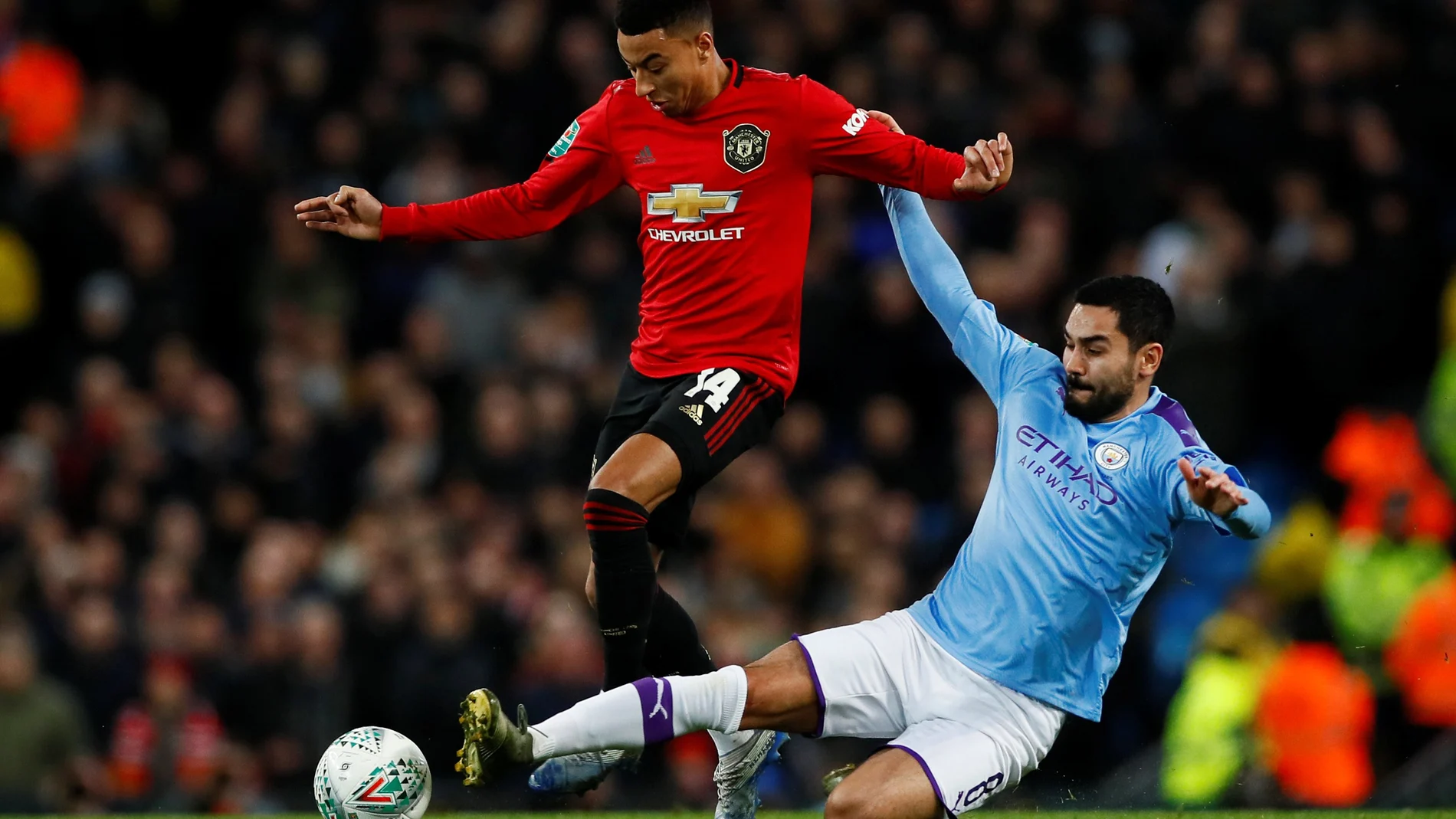 Carabao Cup - Semi Final Second Leg - Manchester City v Manchester United