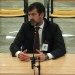 El comisario Ferran López, durante su declaración como testigo en el juicio a la ex cúpula de los Mossos por su papel en el "procés"