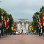 Banderas de Reino Unido y España en Londres