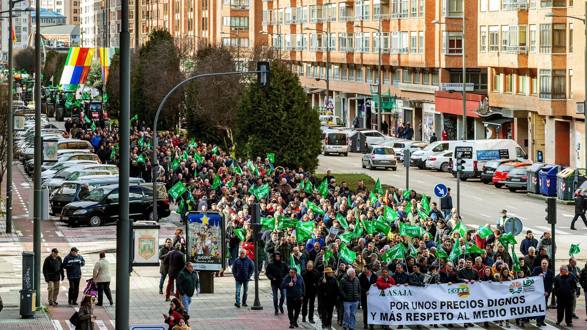 Coag,Upa y Asaja convocan protesta en Salamanca