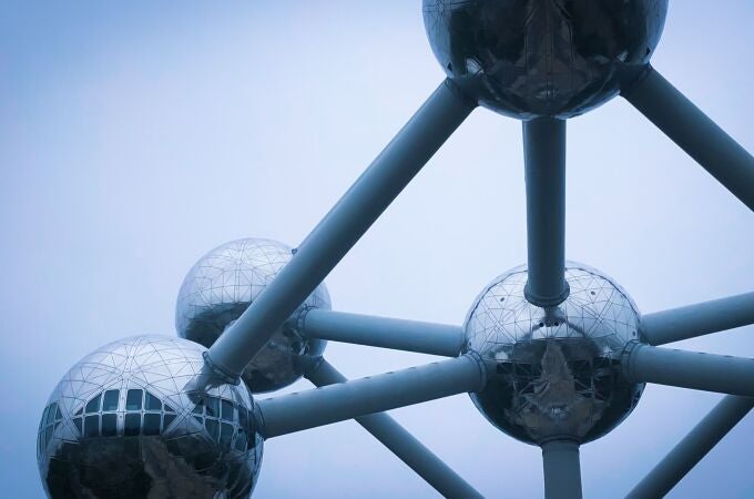 Foto del monumento Atomium en Bruselas