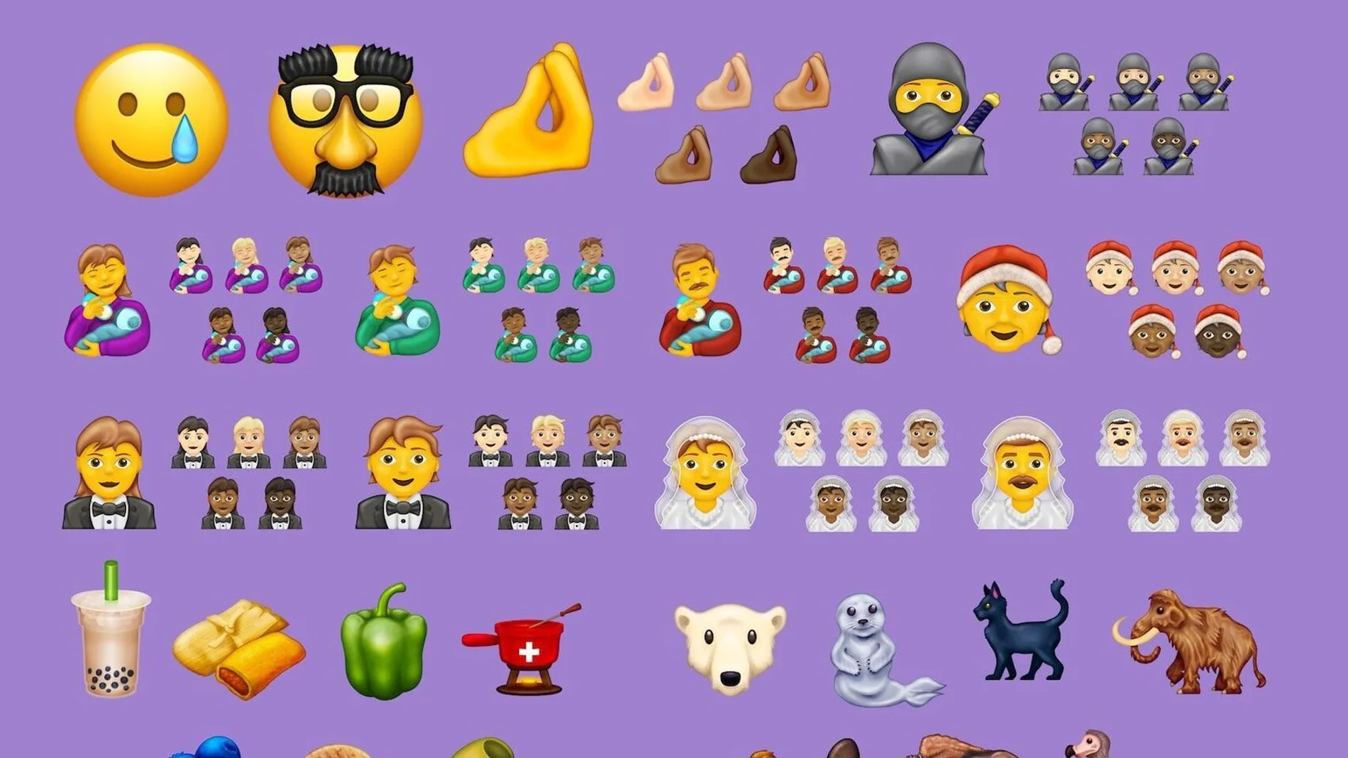 Estos son algunos de los nuevos emojis
