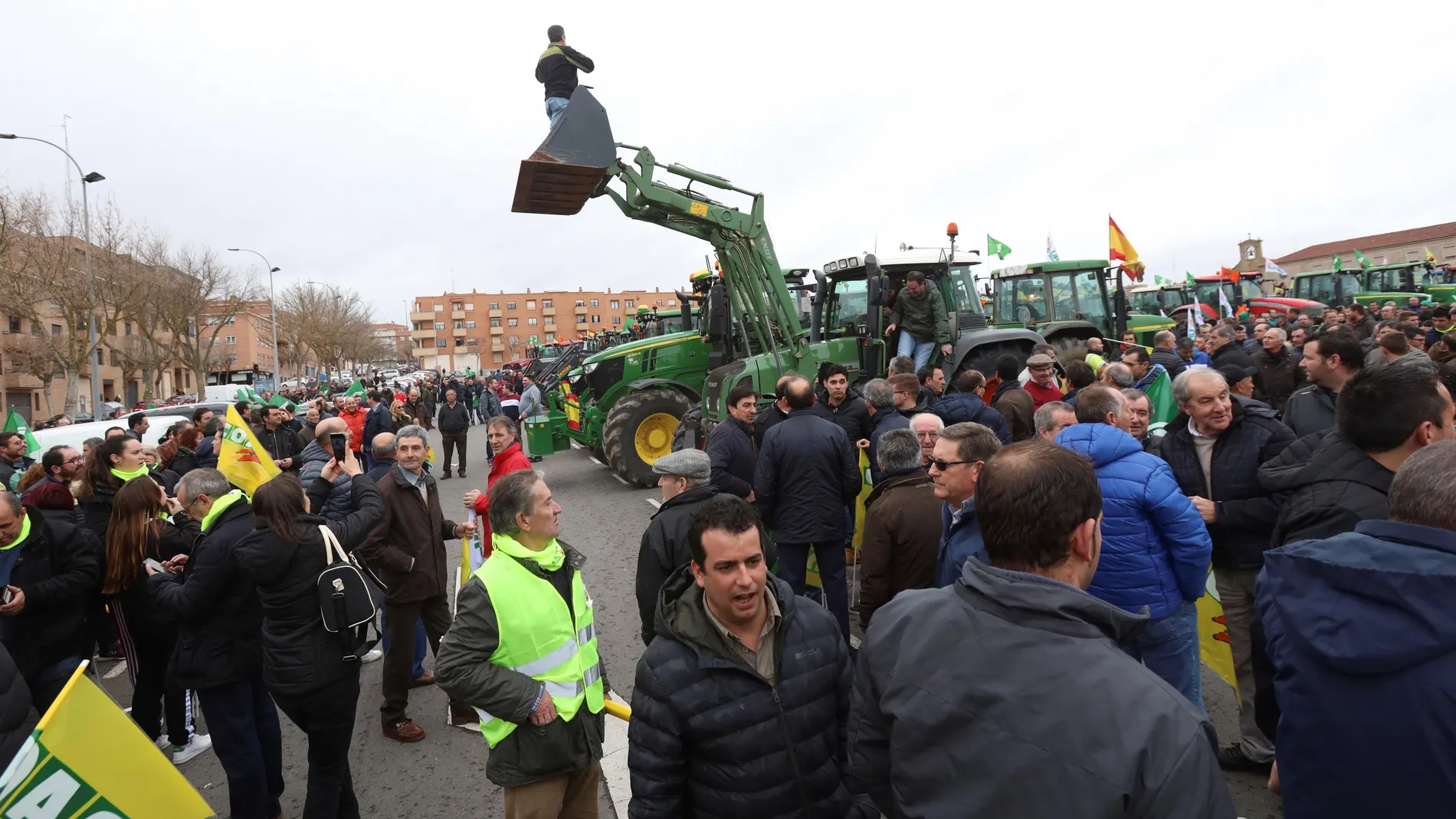 Coag,Upa y Asaja convocan protesta en Salamanca