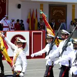 Desfile del Día de las Fuerzas Armadas del pasado año en Sevilla