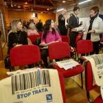 La delegada del Gobierno en Castilla y León, Mercedes Martín, inaugura la jornada «La otra cara de la trata», en Ávila