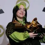 Billie Eilish ganó los premios a álbum, grabación, canción y artista revelación del año