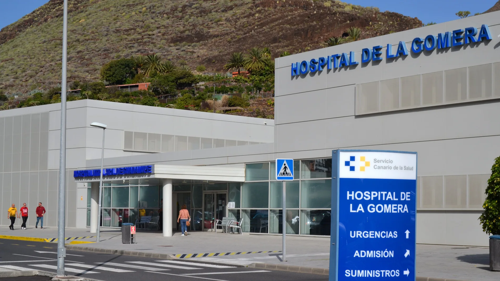 Imagen del Hospital de La Gomera donde se ha confirmado el primer caso de coronavirus en España
