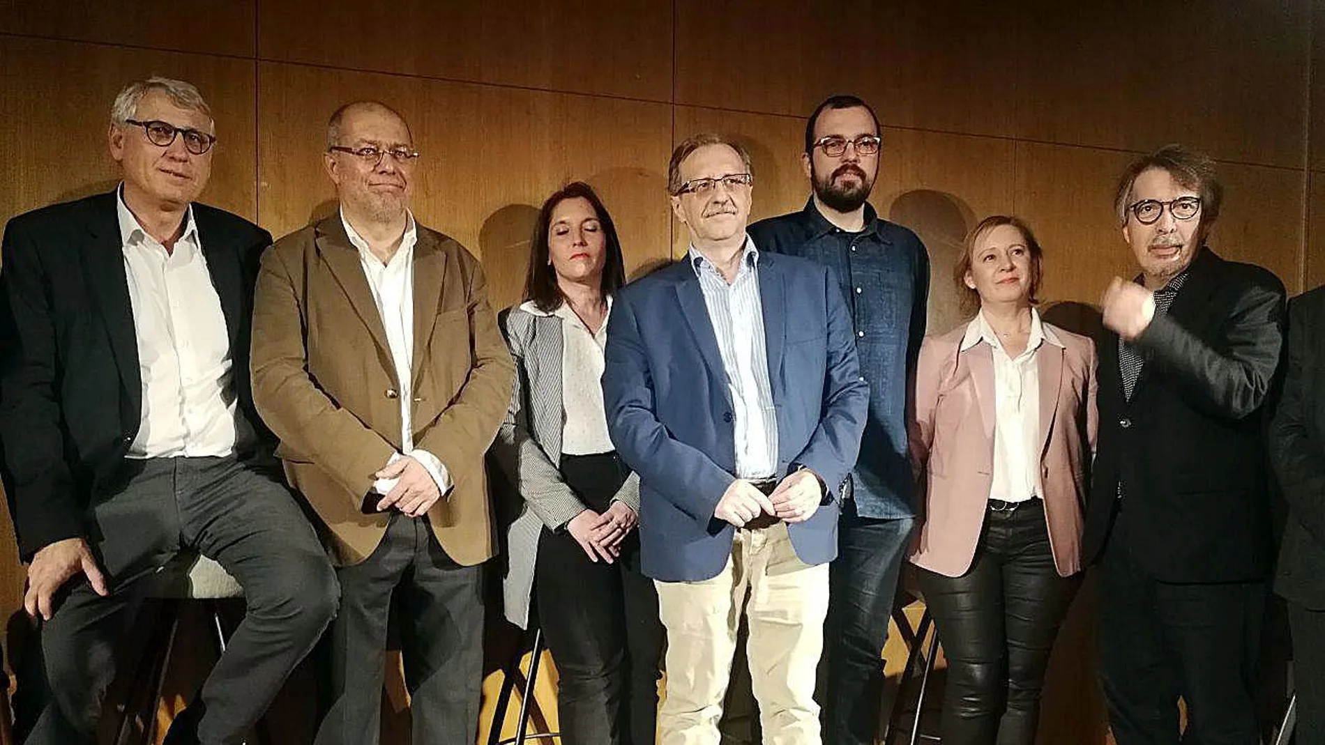 Francisco Igea, en la presentación de la plataforma Ciudadanos eres Tú, en Barcelona