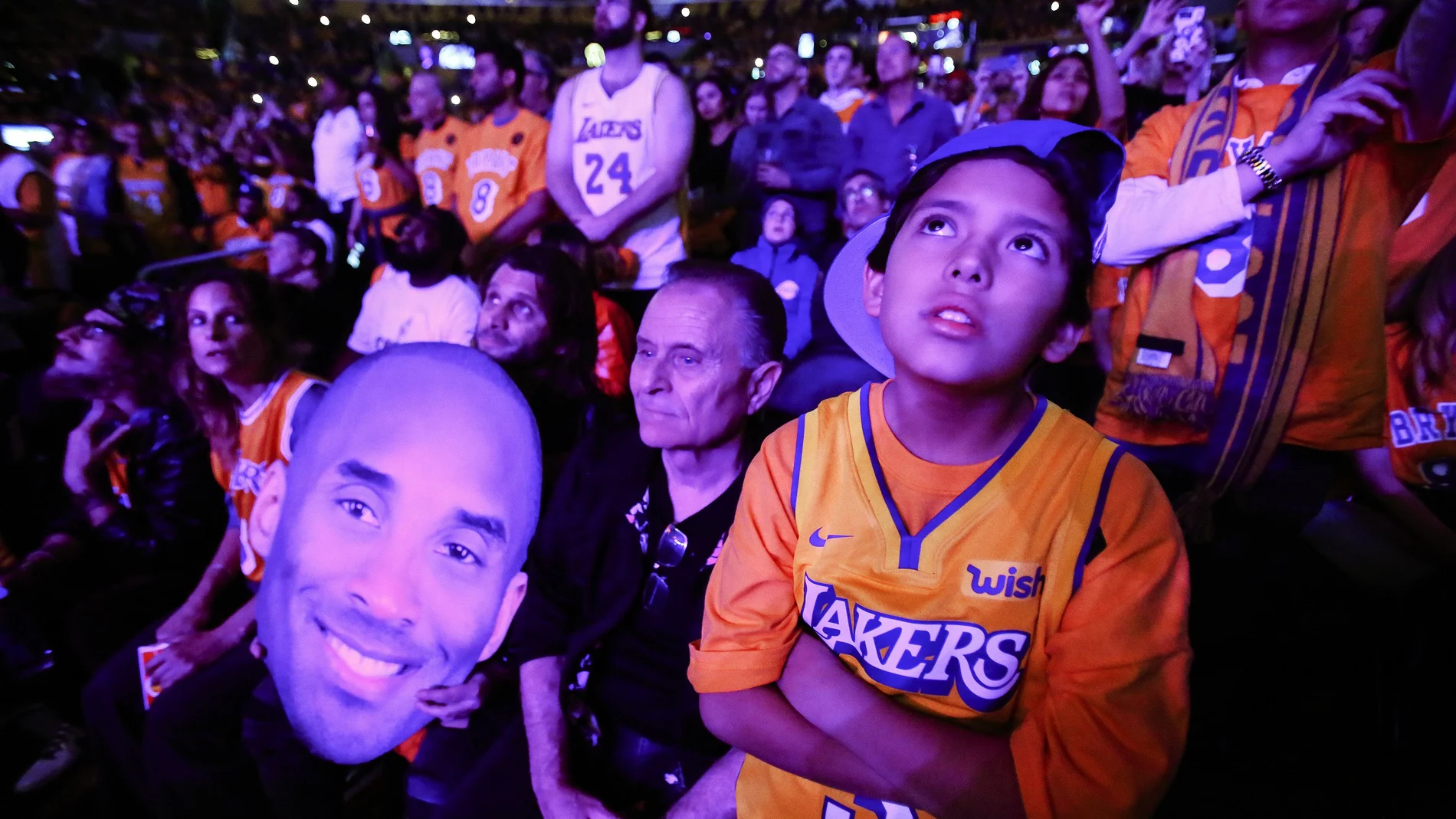 La jornada en la NBA estuvo marcada por el homenaje a Kobe Bryant en el Staples Center