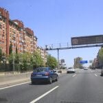 radar de tramo en la A-5, en sentido Madrid