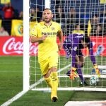 Santi Cazorla con el Villarreal.