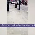 Abatido un hombre en Londres