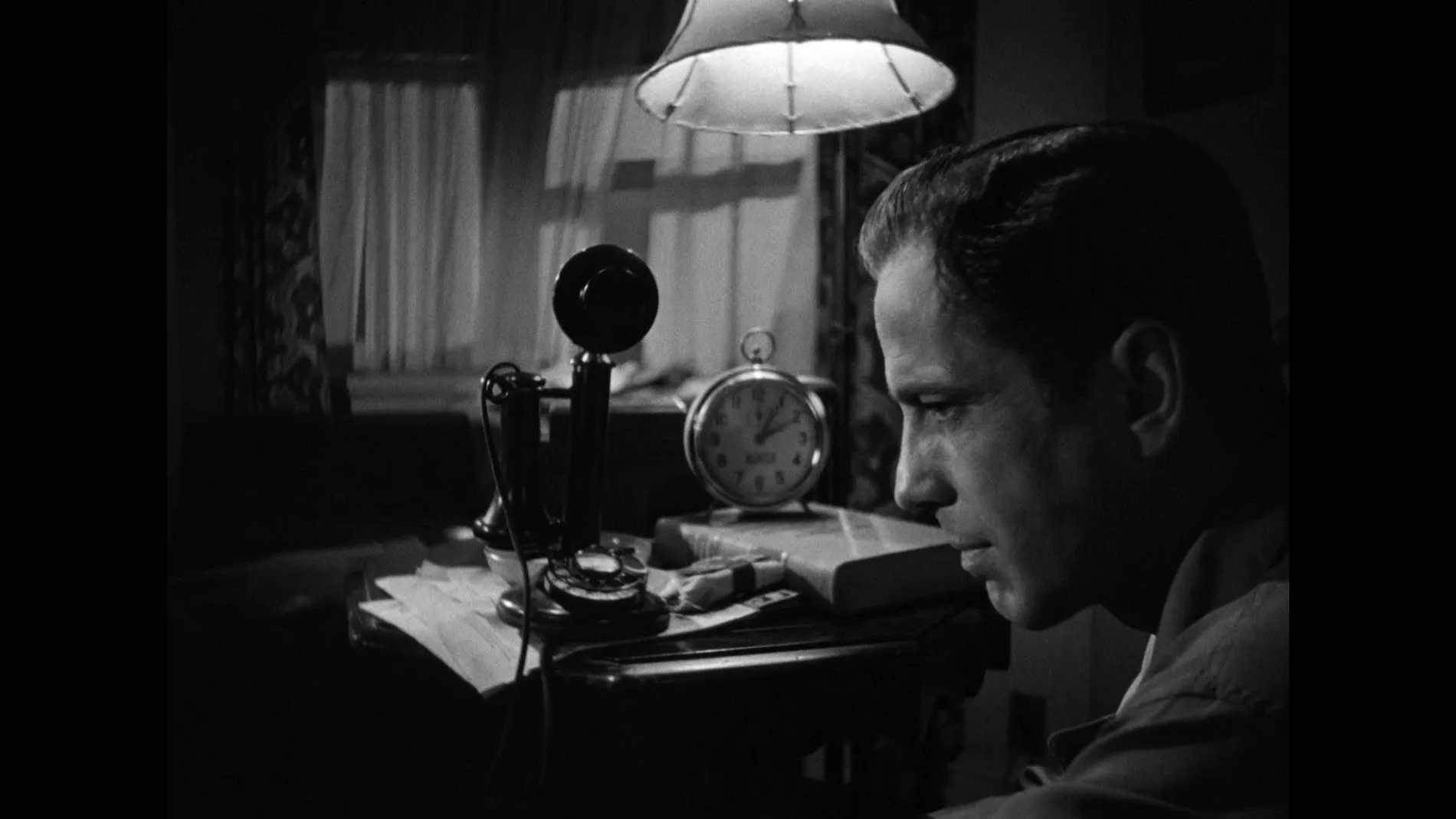 Humphrey Bogart, el protagonista de The Maltese Falcon, película basada en la novela de Hammet