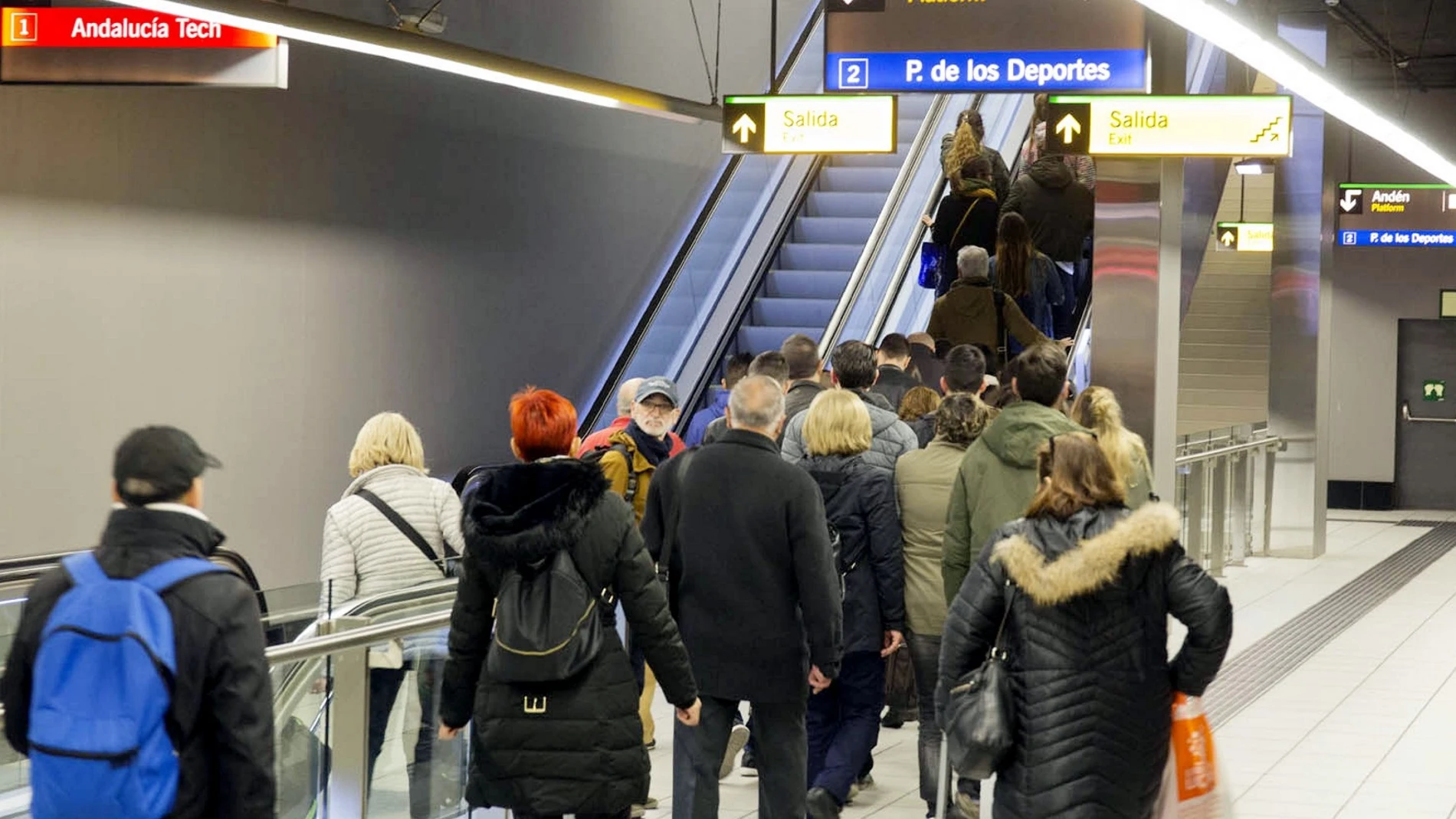 Málaga.- Metro de Málaga marca su mejor arranque de año con más de 620.000 viajeros en enero
