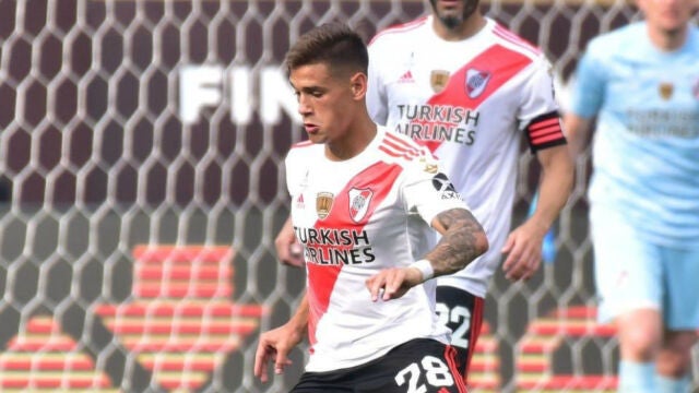 Lucas Martínez Quarta con River Plate.