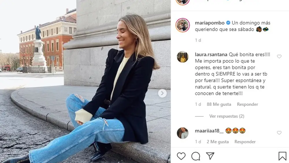Instagram @mariapombo