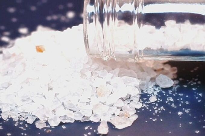 La droga presenta un aspecto similar al de las sales de baño