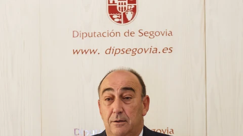 El presidente de la Diputación de Segovia, Miguel Ángel de Vicente