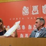 Los diputados Elisa Díaz y Miguel Barrachina presentaron el plan de choque para la agricultura valenciana