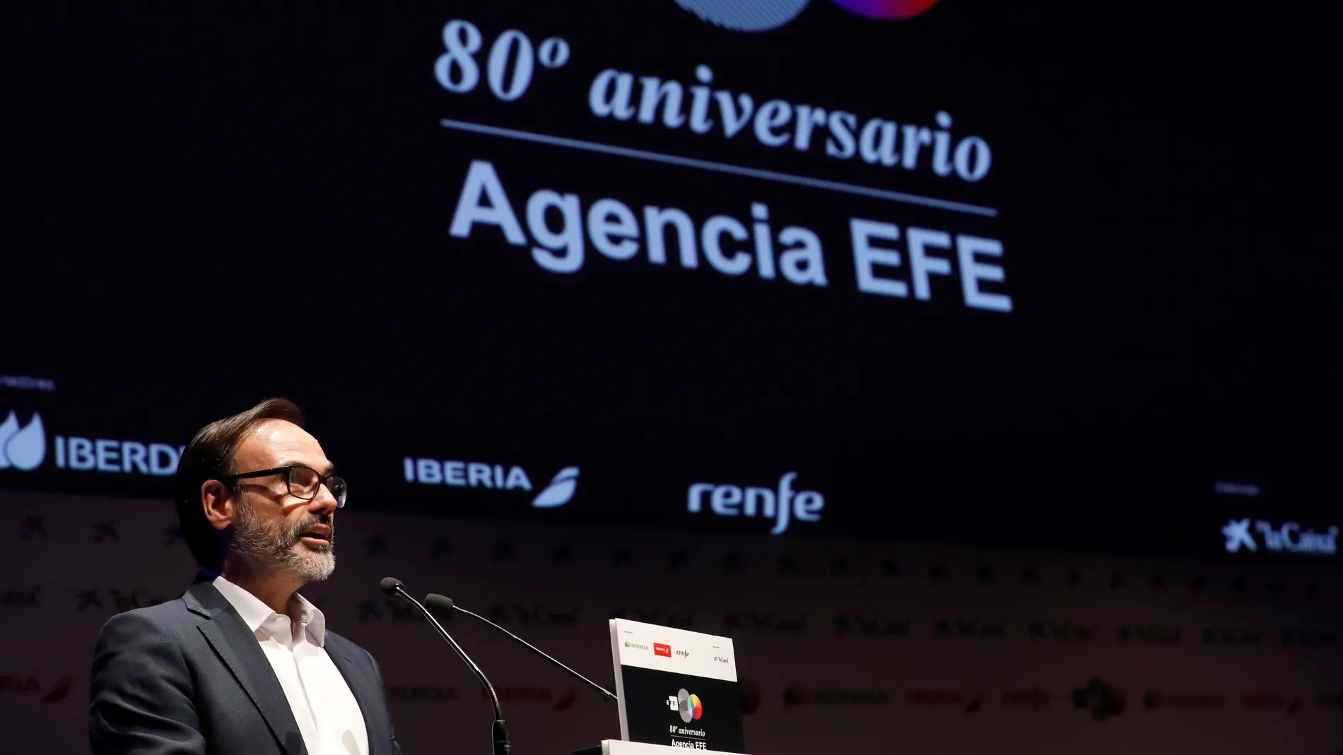 El presidente de Efe, Fernando Garea