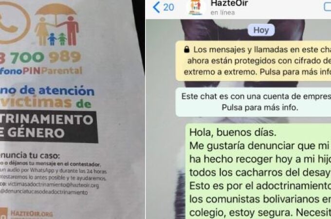 “Troleo” masivo al "Teléfono Pin Parental” de HazteOir para registrar denuncias