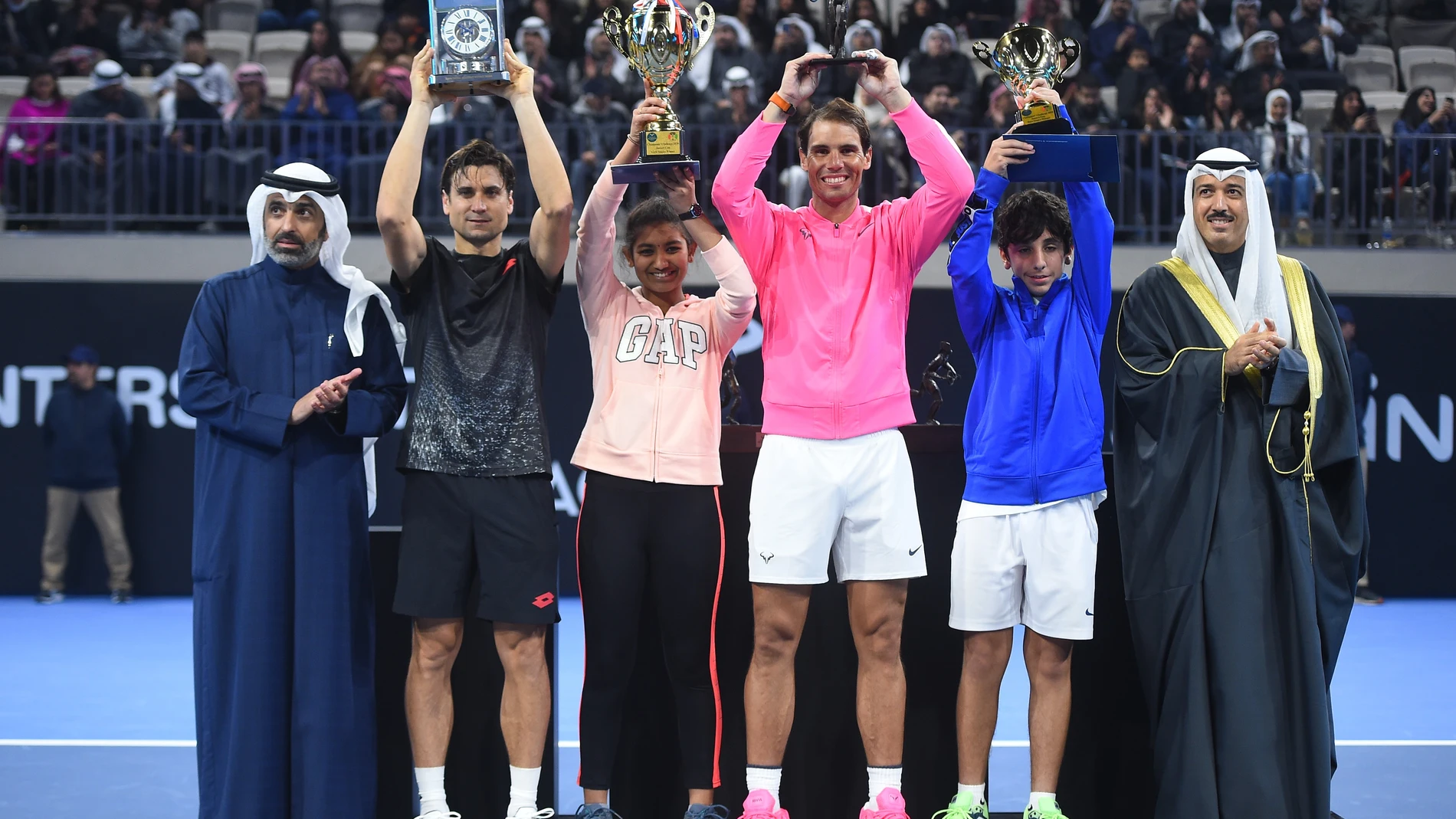 Rafa Nadal y Ferrer en Kuwait