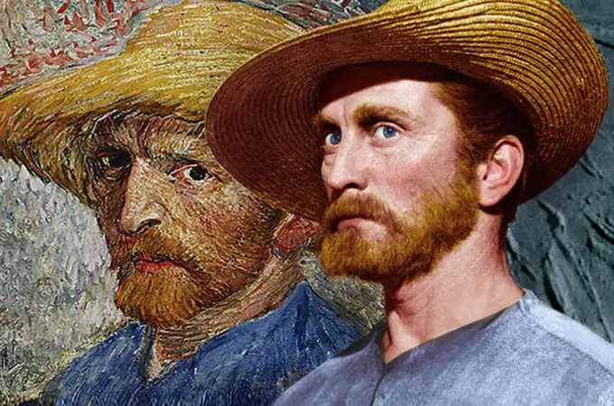 Kirk Douglas, el actor que se tiñó el pelo para ser Van Gogh 