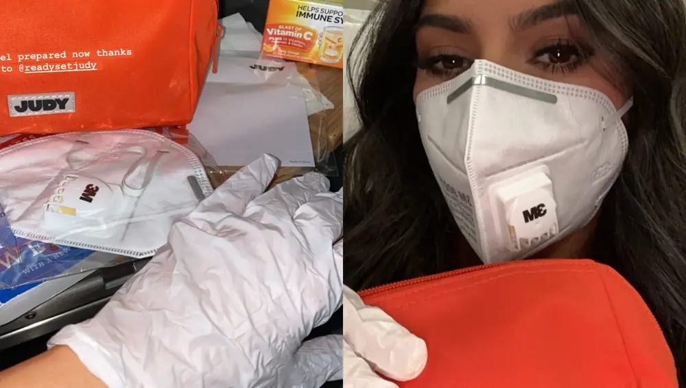 Kim Kardashian se prepara contra el coronavirus