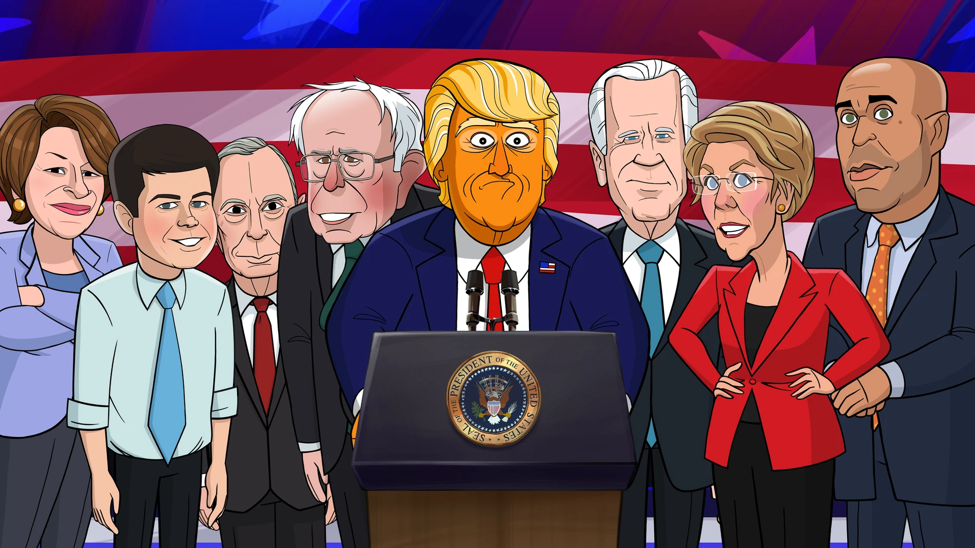 La tercera temporada de "Animado Presidente" llega a Movistar Series el 3 de marzo