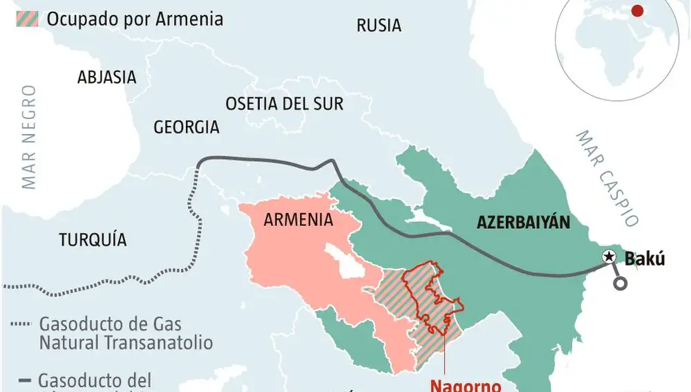 Localizador de Azerbaiyán