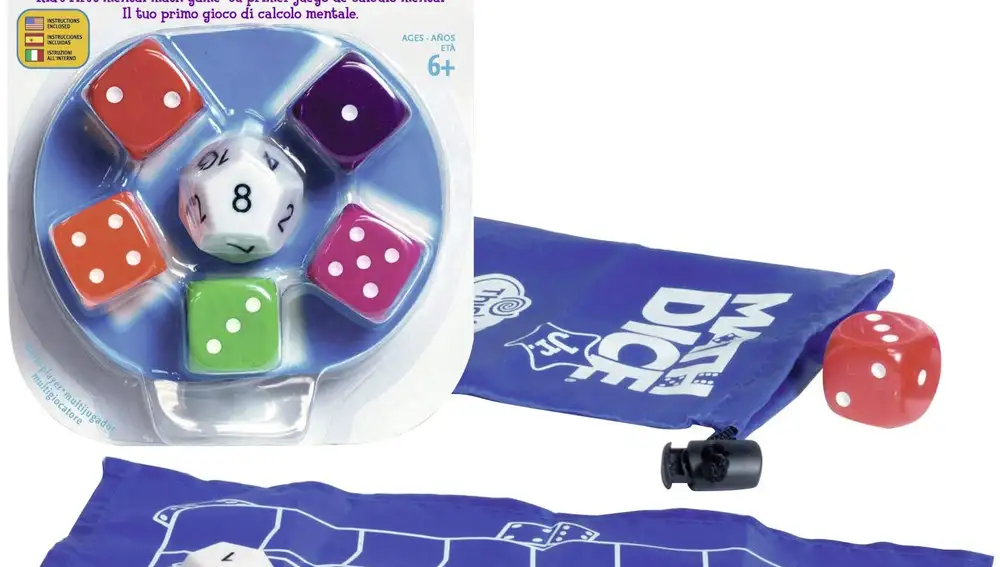 Math Dice Jr, un divertido juego para aprender matemáticas