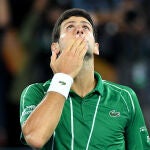Djokovic, de ganar el Abierto de Australia