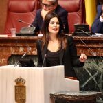 La viceportavoz del PP en la Asamblea Regional, Míriam Guardiola