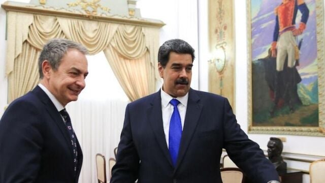 José Luis Rodríguez Zapatero y Nicolás MaduroPRESIDENCIA DE VENEZUELA09/02/2020