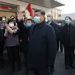  Xi Jinping reaparece en público en las calles de Pekín