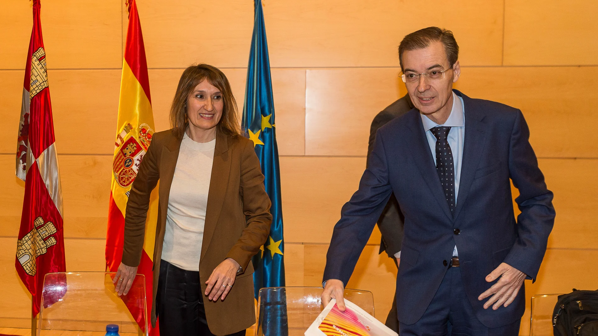 Los consejeros de Empleo e Industria, Germán Barrios, y de Educación, Rocío Lucas, presiden el Consejo de Formación Profesional de Castilla y León