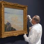 Imagen del montaje de Paraísos. Impresionismo europeo y americano. Colección Carmen Thyssen-Bornemisza en la Fundación Bancaja