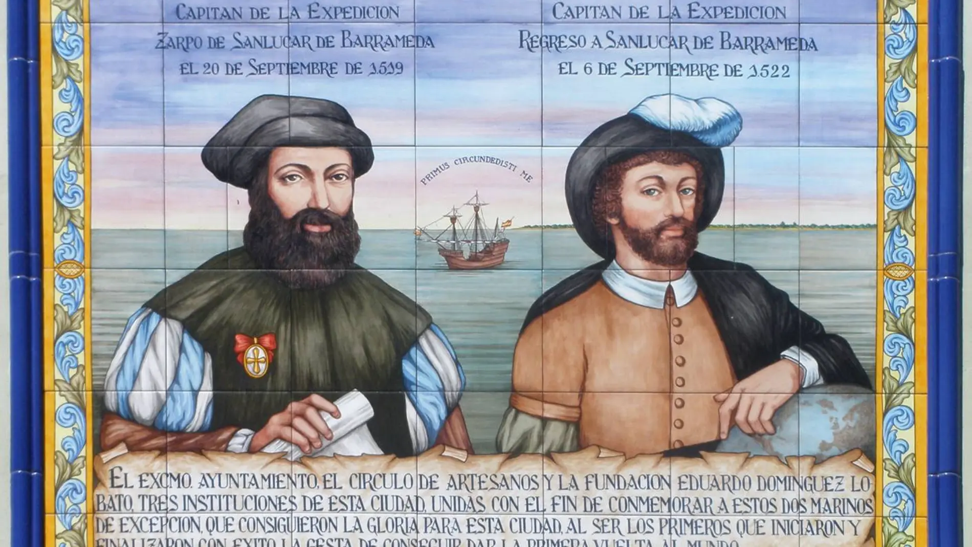 La circunnavegación encabezada por Juan Sebastián Elcano y Fernando de Magallanes zarpó de Sanlúcar de Barrameda en 1519