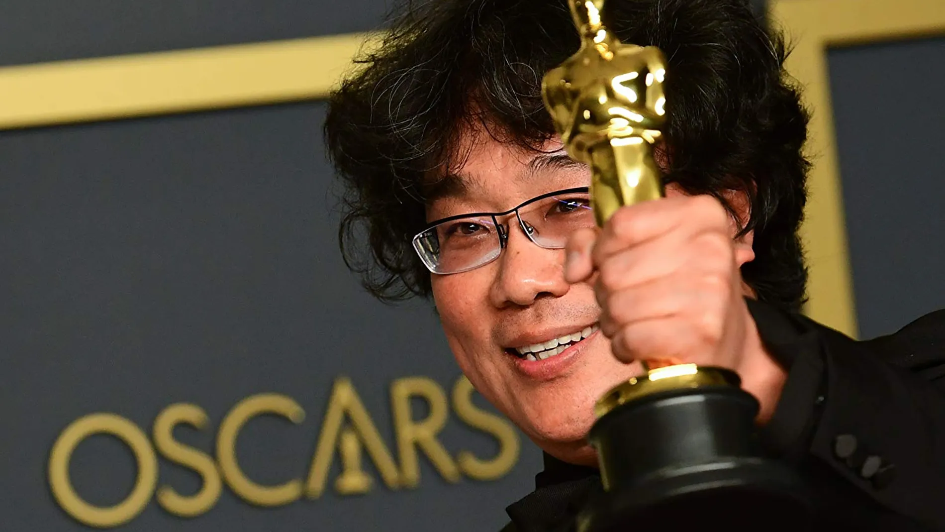 Bong Joon-ho en la última gala de los Oscar