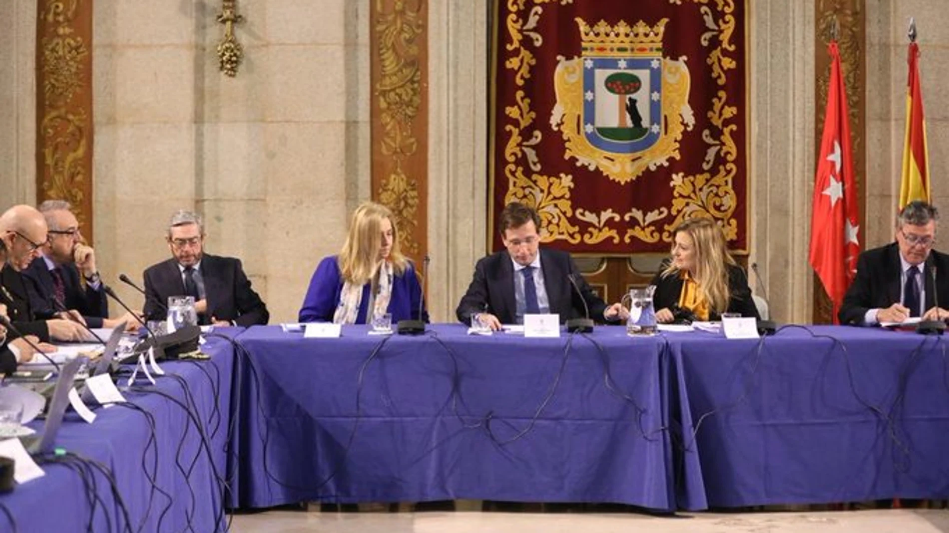 Reunión de la Junta Local de Seguridad de la ciudad de Madrid