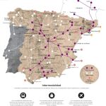 El loco mapa de Renfe: Vigo es portugués y han perdido el mar Gijón, Santander, Almería y Cádiz