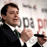El presidente de Castilla y León, Alfonso Fernández Mañueco, interviene en un Desayuno Informativo de Europa Press, en Madrid (España), a 12 de febrero de 2020.12 FEBRERO 2020;EP;DEAYUNO;MAÑUECO;PP.Óscar Cañas / Europa Press12/02/2020