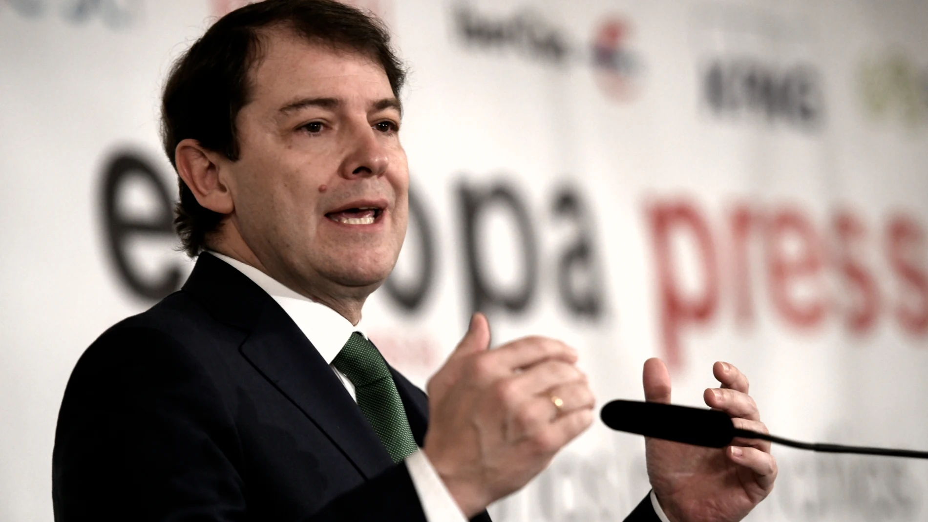 Desayuno Informativo de Europa Press con el presidente de Castilla y León, Alfonso Fernández Mañueco