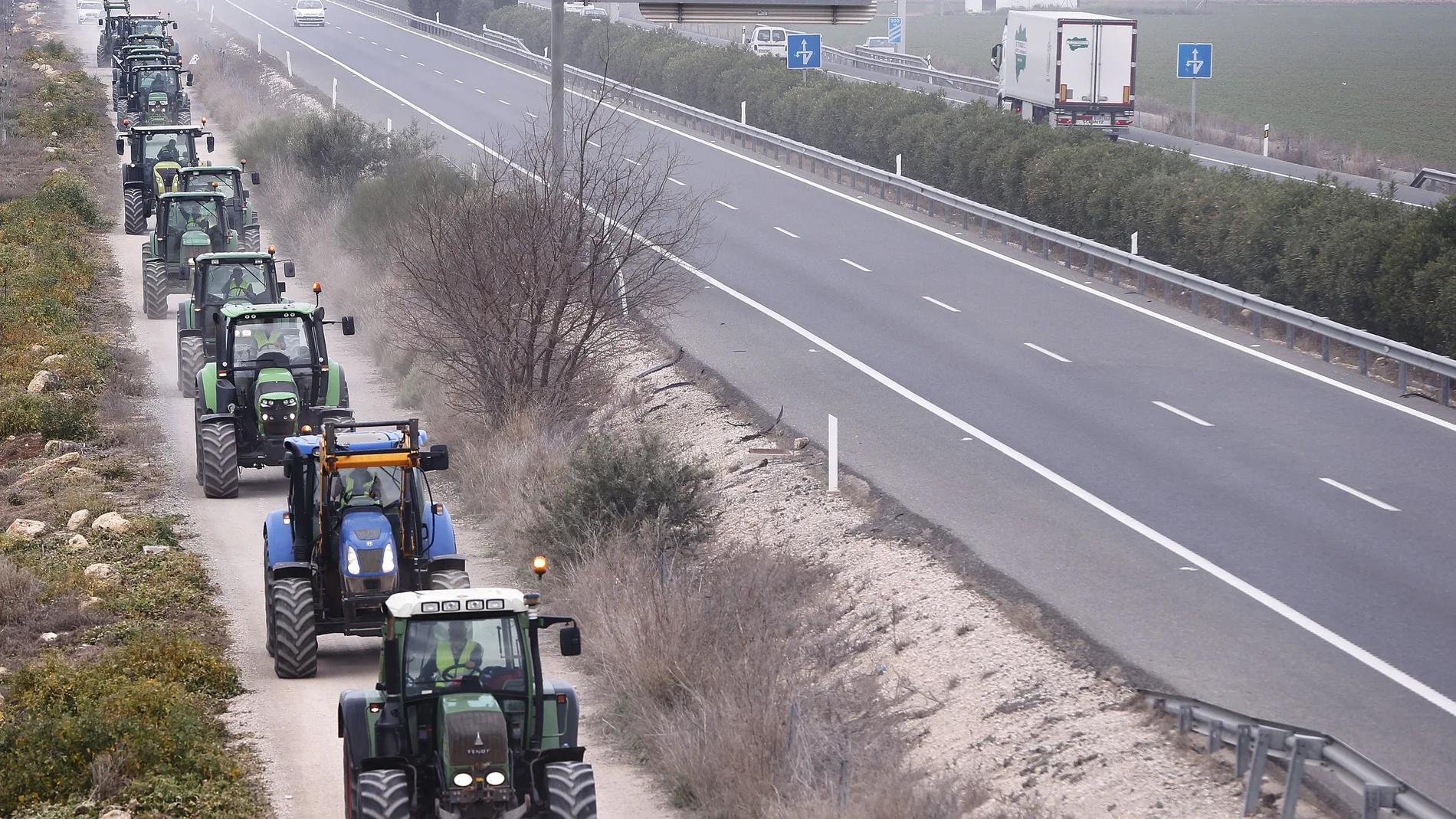 Sindicatos agrarios convocan tractorada reivindicativa