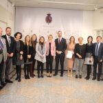 Grupo de senadores del PP de Castilla y León que han presentado la moción