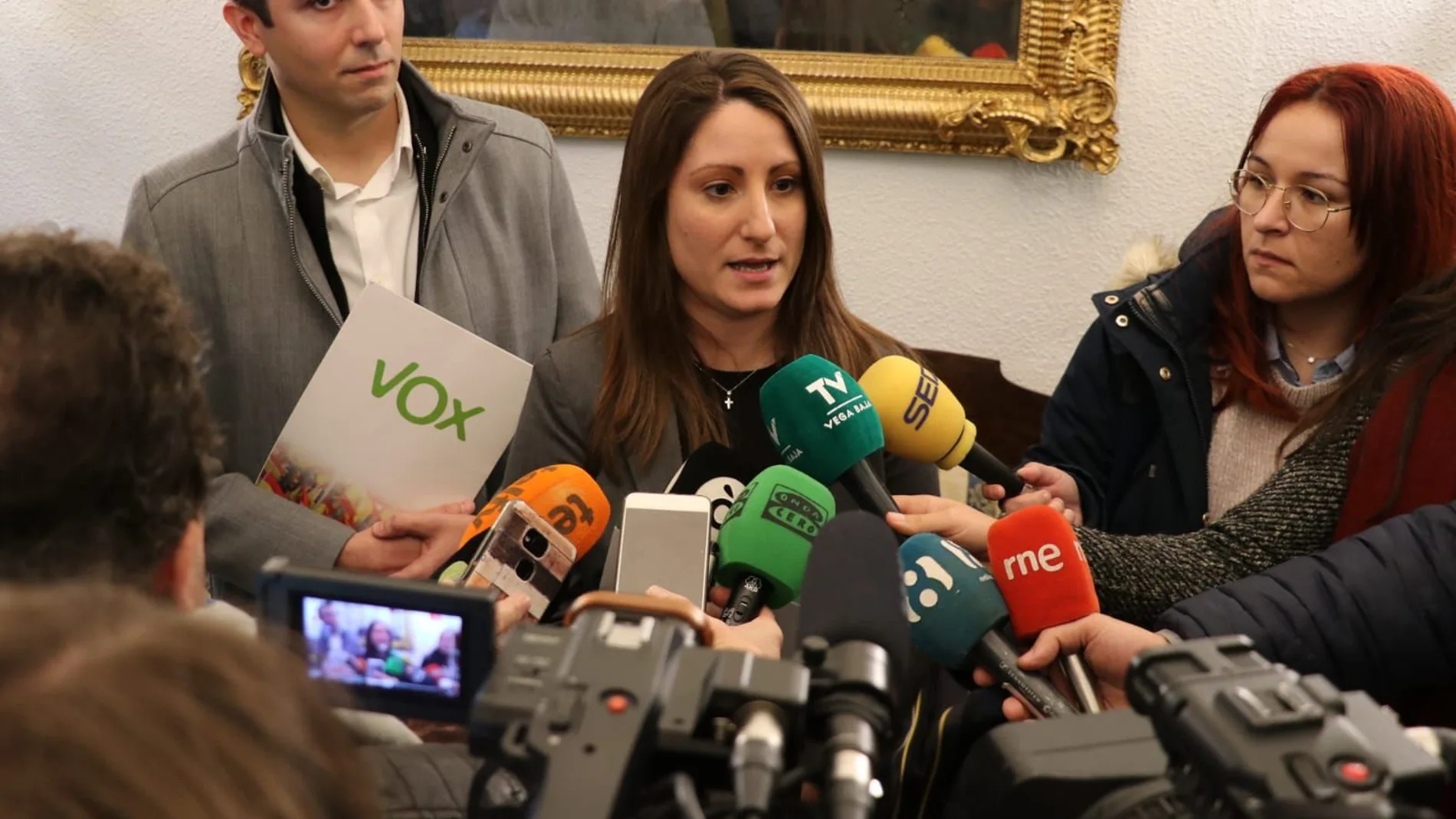 La portavoz de VOX en Les Corts, Ana Vega
