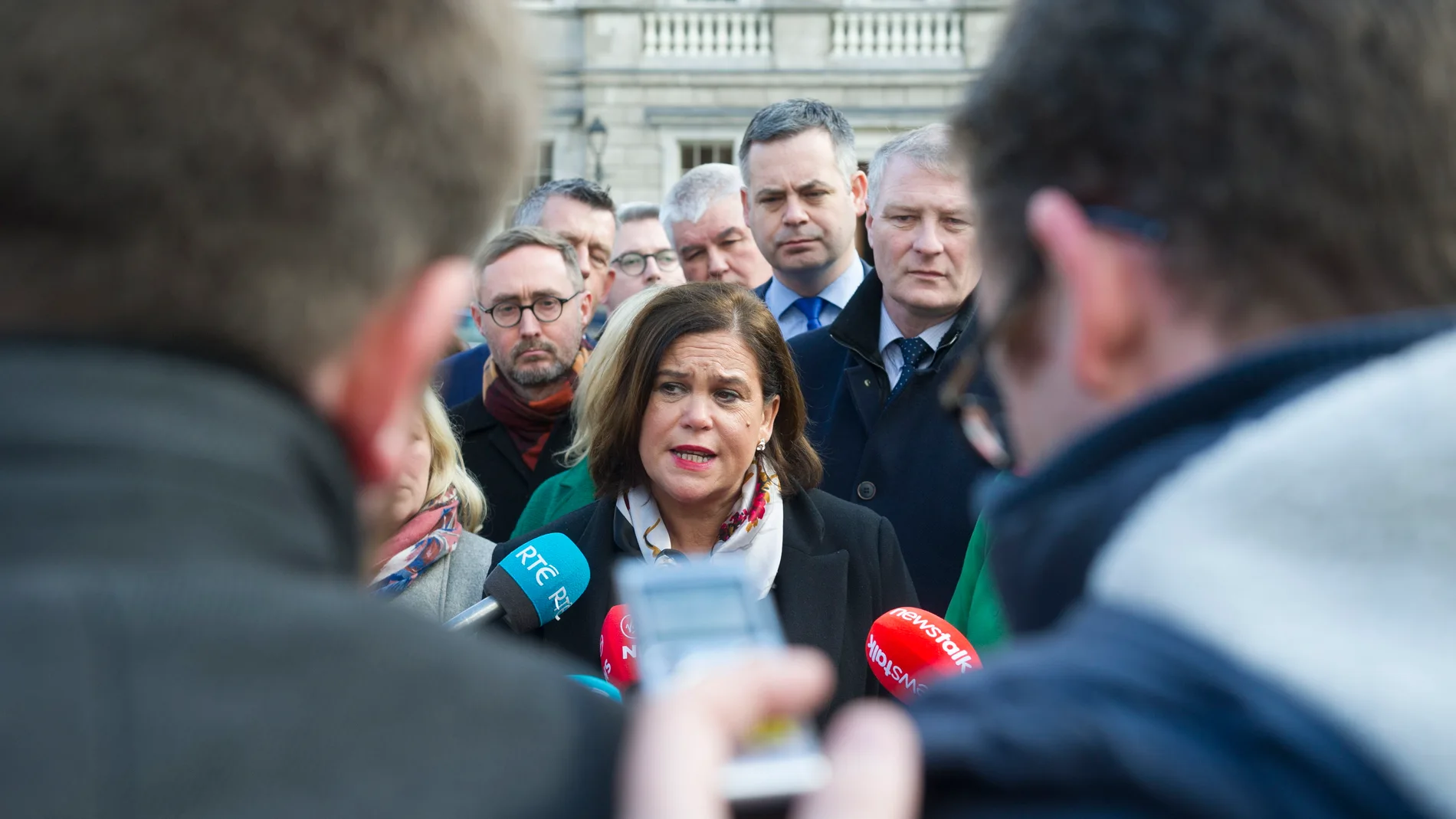 Sinn Fein meeting in Dublin